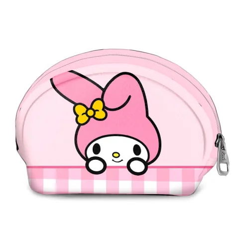 Guarda as moedas com a doçura da My Melody neste porta-moedas Hello Kitty de 12 x 9 cm da Karactermania. Um acessório prático e kawaii. Descobre-o já!