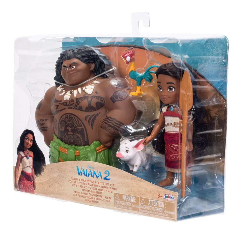 Conjunto de Bonecas Vaiana e Maui Disney Vaiana 2 15 cm Jakks Pacific - Image 2
