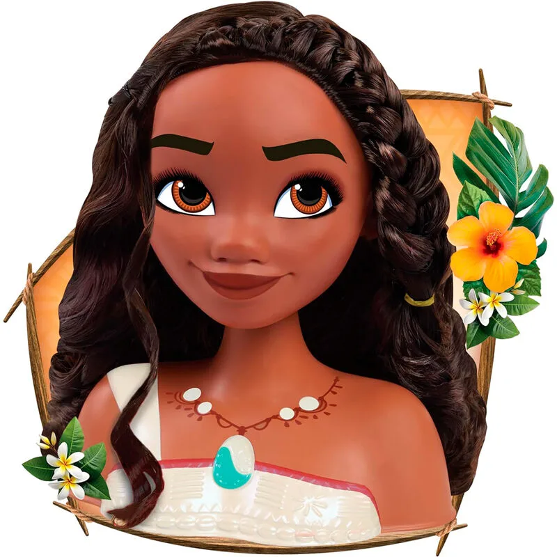 Busto de Penteados Vaiana Disney Just Play - Image 2