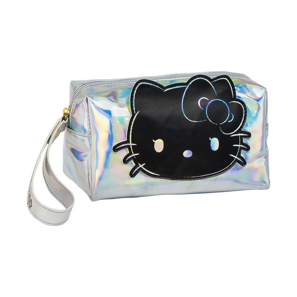 Encontra o nécessaire de viagem Hello Kitty de 18 x 11 x 8
