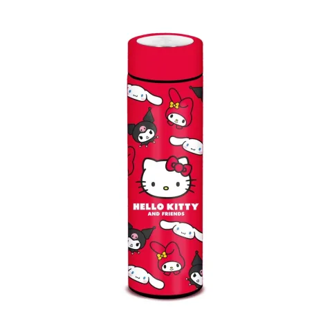 Hidrata-te com a Garrafa em Aço Inoxidável Hello Kitty and Friends de 500 ml da Karactermania