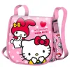 Descobre a Bolsa Lovely Hello Kitty and Friends de 16 x 17 x 6 cm