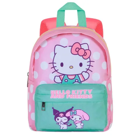 Os primeiros dias de escola ficam mais doces com a Mochila Pré-escolar Hello Kitty 27 cm da Karactermania