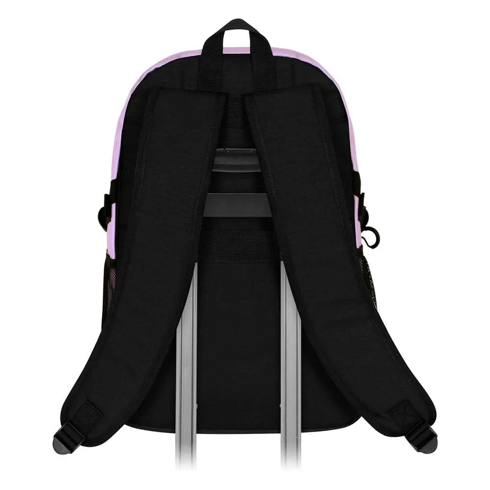 Viaja com a Mochila Gashapon Hello Kitty de 44 cm da Karactermania: alças acolchoadas