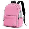 Mochila Hello Kitty de 44 cm com bolso para portátil e medidas de 44 x 30 x 18 cm. Ideal para a escola