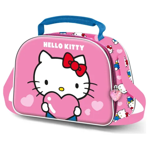 Encontra a lancheira 3D Heart da Hello Kitty