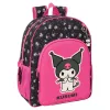 Mochila Kuromi Hello Kitty de 42 cm da Safta