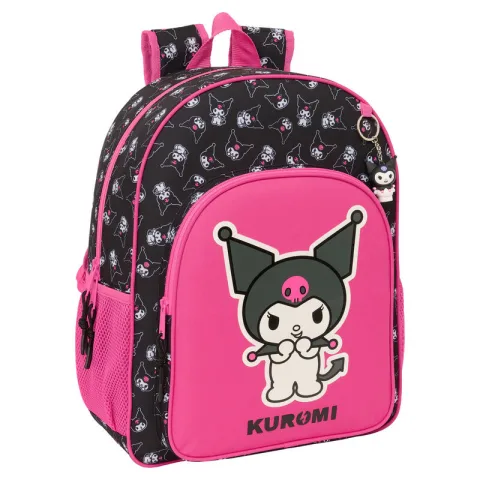 Mochila Kuromi Hello Kitty de 42 cm da Safta