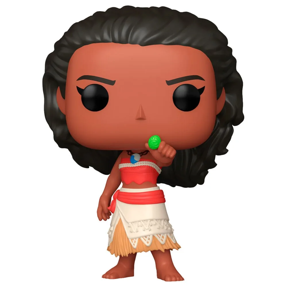 Adiciona a figura Funko POP! Disney Vaiana Moana with Heart of Te Fiti à tua coleção. Peça em vinil detalhada