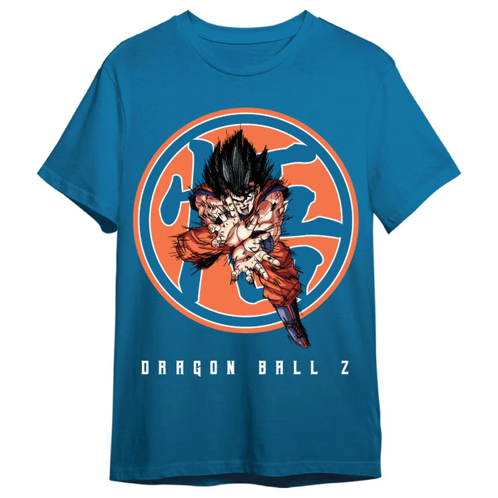 Leva Goku contigo com esta T-shirt Dragon Ball Z para adulto