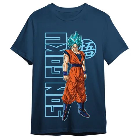 T-shirt Goku Super Saiyan de Dragon Ball Super para adulto