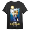 Assume o teu lado Saiyan com a T-shirt Vegeta Super Saiyan de Dragon Ball Z para adulto