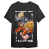 Vegeta e Goku juntos numa t-shirt oficial de Dragon Ball Super para adulto