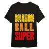 T-shirt Letters de Dragon Ball Z para adulto