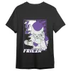 Frieza em destaque nesta t-shirt Dragon Ball Super para adulto