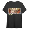 O olhar de Goku Super Saiyan numa T-shirt Eyes de Dragon Ball Super para adulto