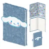 Escreve e desenha com o Caderno de Peluche A5 Cinnamoroll Hello Kitty