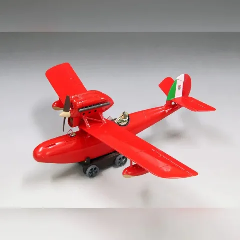 O Savoia S.21F Ver.2 de Porco Rosso em maqueta à escala 1:48