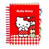 Organiza notas e ideias com o Caderno A6 Hello Kitty de capa dura: 80 folhas de 80 g/m² e 4 separadores interiores. Um formato de bolso para fãs da Sanrio.