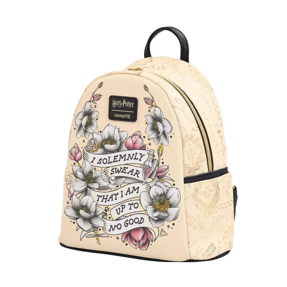 Mochila Tattoo Art Harry Potter Loungefly 26 cm