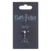 Charm Deathly Hallows de Harry Potter em liga de zinco prateada