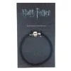Pulseira de couro preto Harry Potter com 19 cm