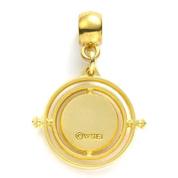 Pendente Giratempo Harry Potter da coleção oficial The Carat Shop. Um charm inspirado no objeto mágico de Hermione