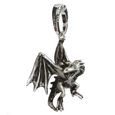 Guarda a magia contigo com o Pendente Charm Dragão de Gringotes Harry Potter