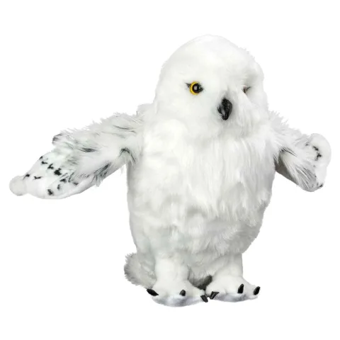 Abraça a coruja mais famosa de Hogwarts com o Peluche Edwiges Harry Potter de 35 cm da Noble Collection