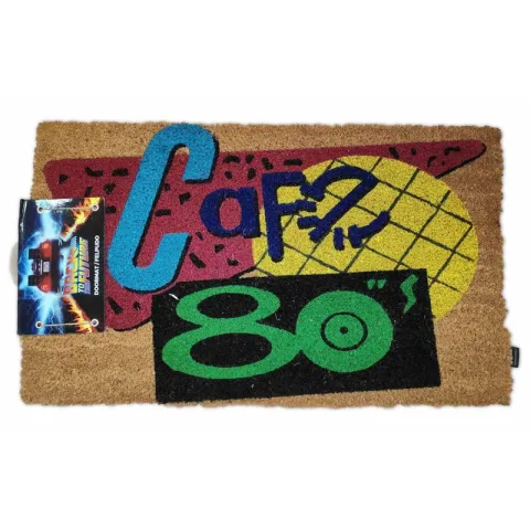Descobre o Tapete de Entrada Café 80s de Regresso ao Futuro