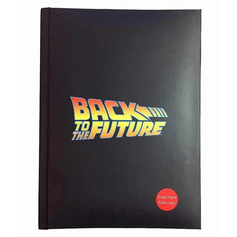 Escreve a tua história com o Diário com Luz Logo Regresso ao Futuro da SD Toys