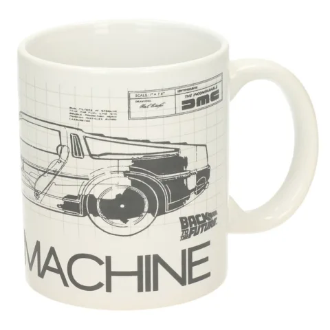 Bebe o café com a Caneca Time Machine de Regresso ao Futuro