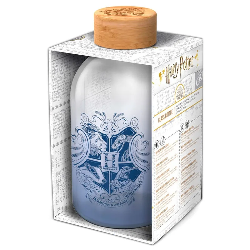 Hidrata-te com magia com a Garrafa de Vidro Harry Potter de 620 ml da Stor. Vem em caixa de oferta
