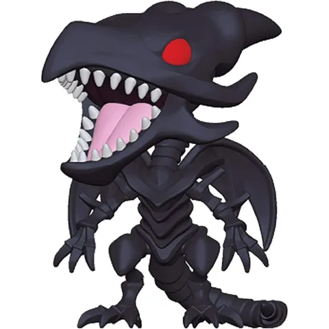 O dragão de Joey Wheeler em versão Funko POP!: figura Red-Eyes Black Dragon de Yu-Gi-Oh! em vinil