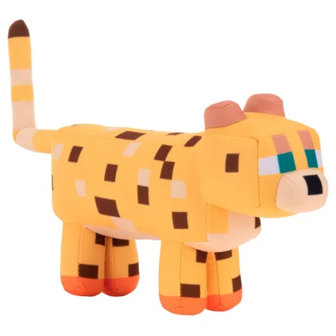 Peluche Ocelote Minecraft 31 cm da Play By Play. Um animal do mundo do videojogo em versão suave