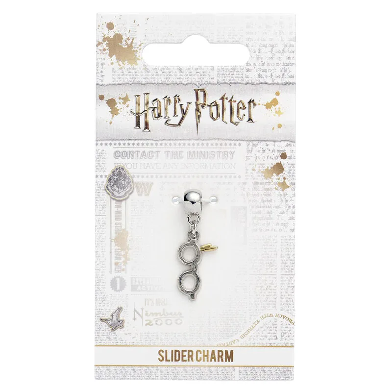 Pendente raio e óculos Harry Potter