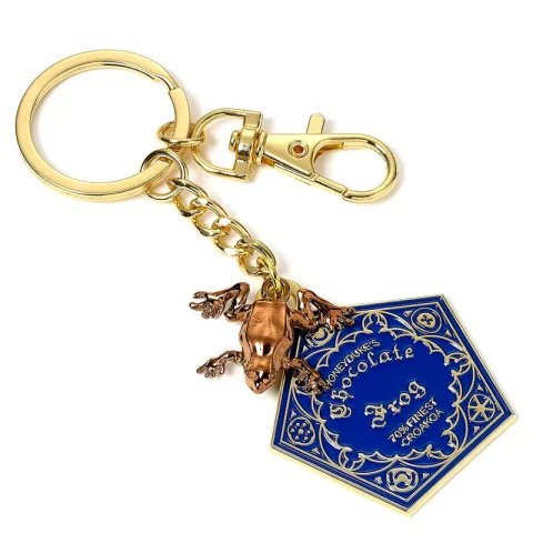 Porta-chaves Sapo de Chocolate Harry Potter oficial da The Carat Shop. O doce do Expresso de Hogwarts nas tuas chaves ou mochila. Explora a coleção!