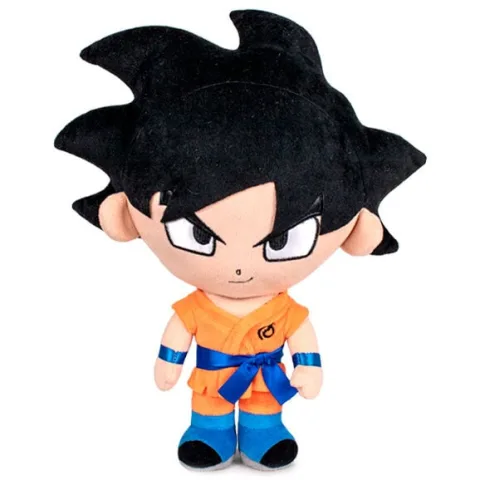 Peluche do Goku de Dragon Ball com cerca de 31 cm