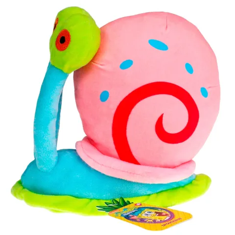 Peluche do Gary do Bob Esponja com 20 cm
