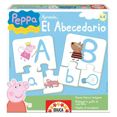 Aprende o abecedário a brincar com o Jogo Educativo da Peppa Pig