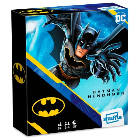 Recruta os capangas do Joker neste jogo de mesa de Batman da Shuffle. 2 a 4 jogadores