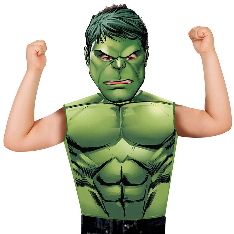 Disfarce Party Time do Hulk dos Vingadores da Marvel para os 3 aos 6 anos