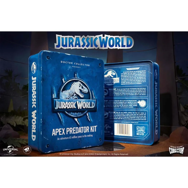 Explora o parque com o Kit de Colecionador Predator Apex Jurassic World da Doctor Collector