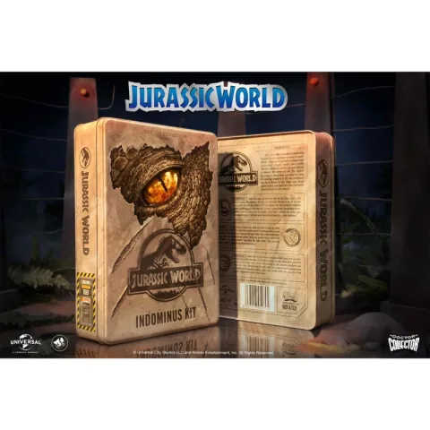 Recria a abertura do Indominus Rex com o Kit de Colecionador Indominus Jurassic World da Doctor Collector