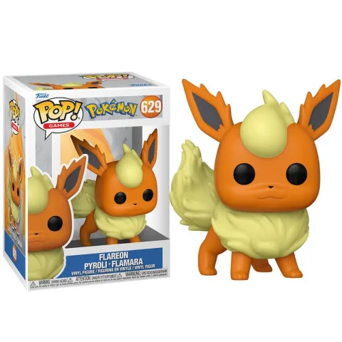 Completa as evoluções de Eevee com a figura Funko POP! de Flareon