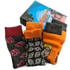 Conjunto de 3 pares de meias Naruto Shippuden para adulto