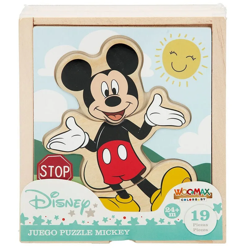 Monta o Puzzle de Madeira Mickey Disney