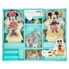 Veste a Minnie com o Jogo Magnético de Madeira Vestidos da Minnie Disney