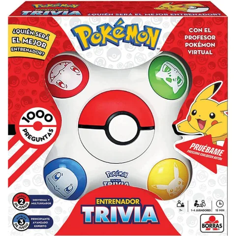 Testa o que sabes com o Jogo de Tabuleiro Trivia Pokémon