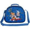 Lancheira com relevo 3D do Sonic